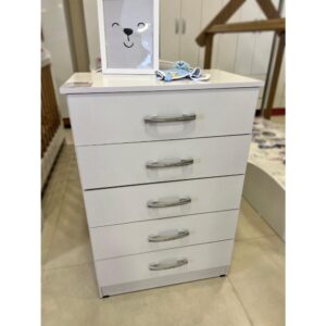 Cômoda 5 Gavetas - Evidência